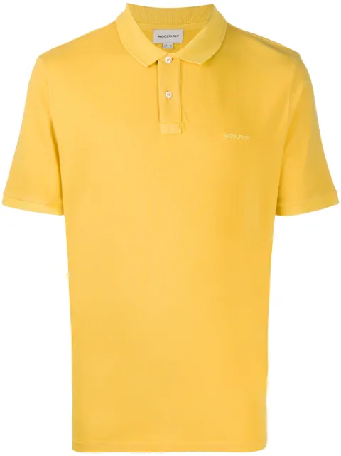 Woolrich logo-embroidered polo shirt