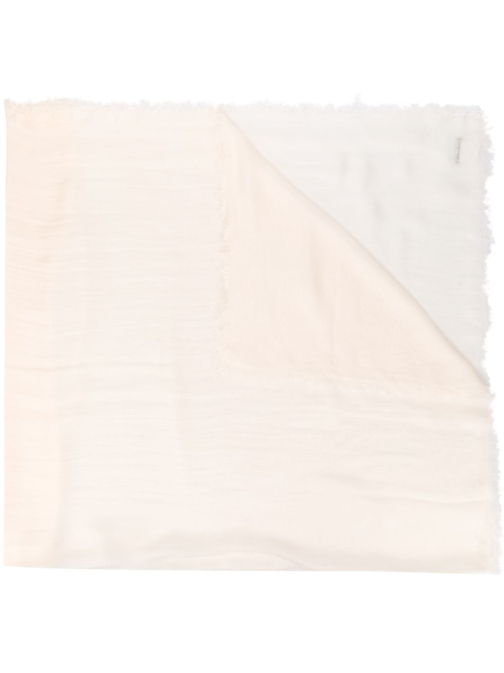 фото Faliero sarti silk frayed hem scarf