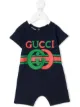 الصورة 1 من Gucci Kids رومبر بطبعة حرفي G متداخلين