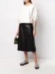 Image 2 of Arma cropped leather T-shirt