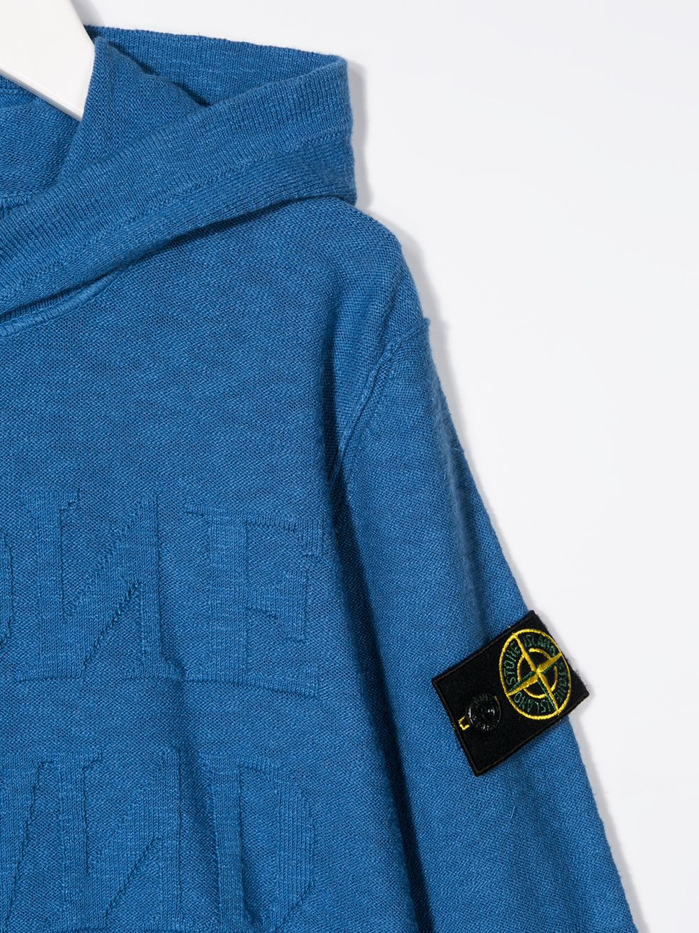 фото Stone island junior худи с жаккардовым логотипом