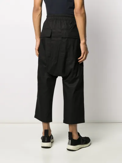 drop-crotch cargo pants | Rick Owens 