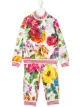الصورة 1 من Dolce & Gabbana Kids طقم ملابس رياضية بطبعة زهور