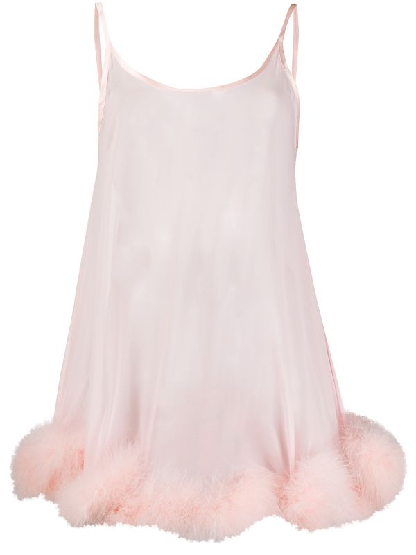 sheer slip dress