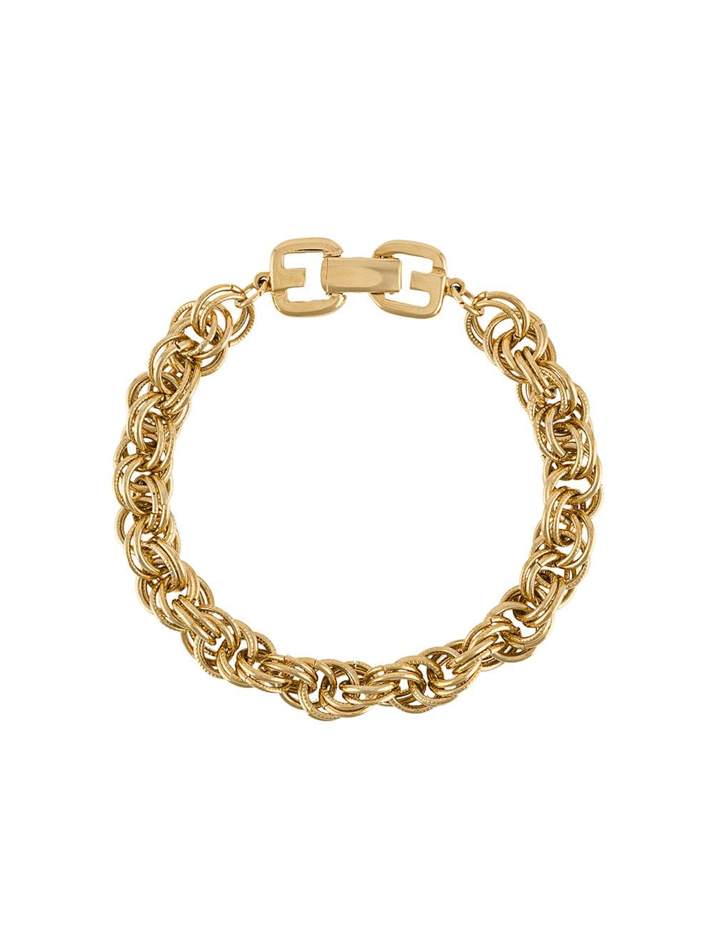 Pre-owned Givenchy 1980's  Bracelet In Gold