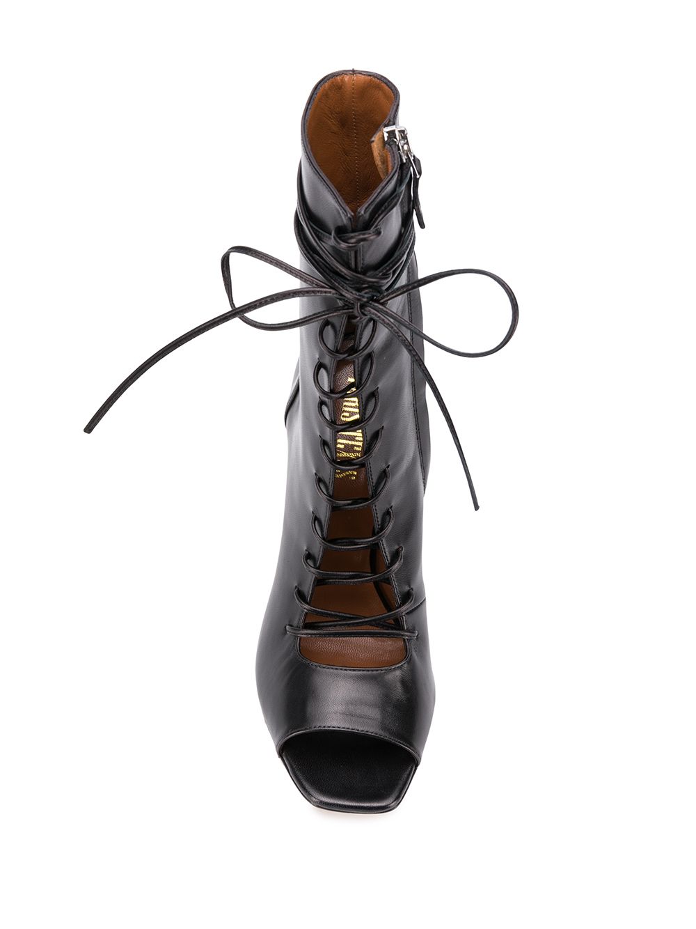 фото Paris texas open-toe lace up boots