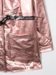 Little Marc Jacobs TEEN laminated hooded parka coat
