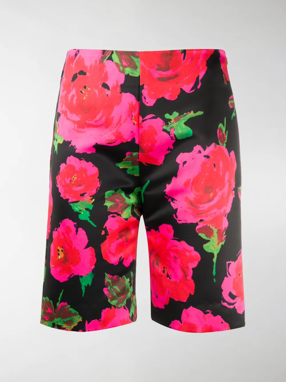 Richard Quinn Floral Print Bermuda Shorts In Pink