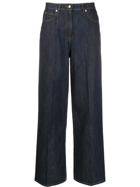 Valentino Garavani VGOLD wide-leg jeans