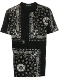 Mastermind World paisley print T-shirt - Black