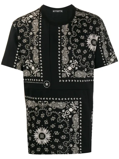 Mastermind World playera con estampado de cachemira