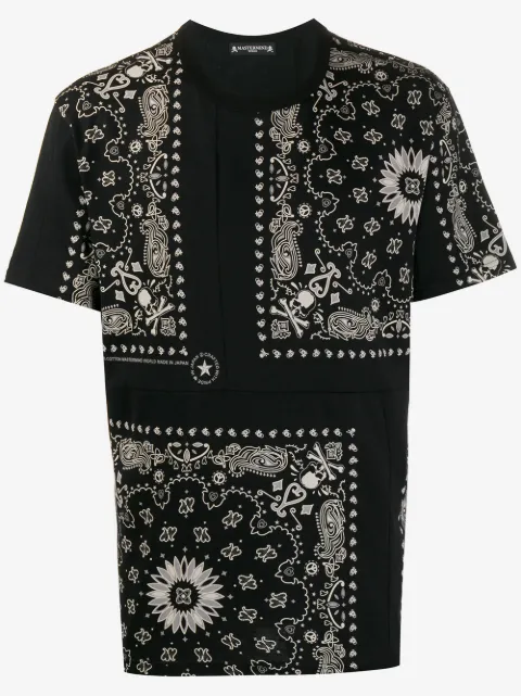 Mastermind World paisley print T-shirt