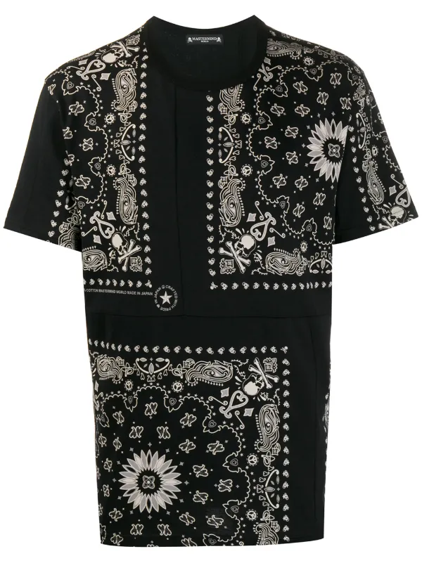 Mastermind World paisley print T-shirt