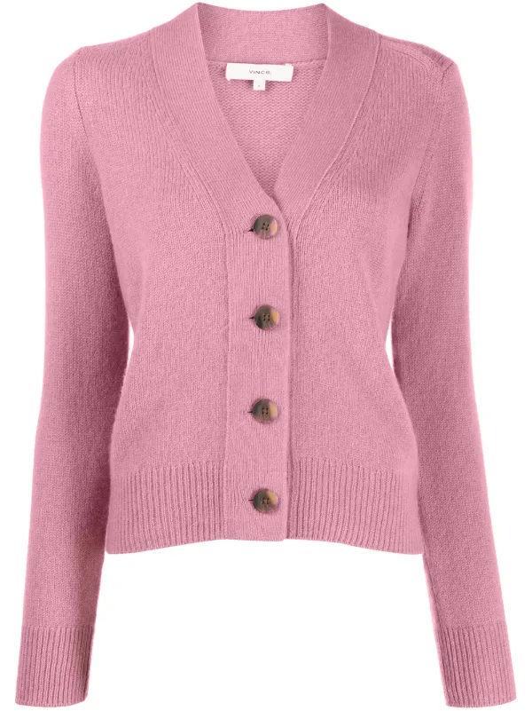 vince shrunken cashmere cardigan