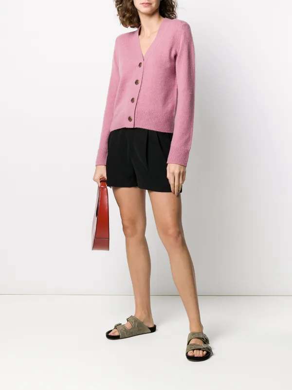 vince shrunken cashmere cardigan
