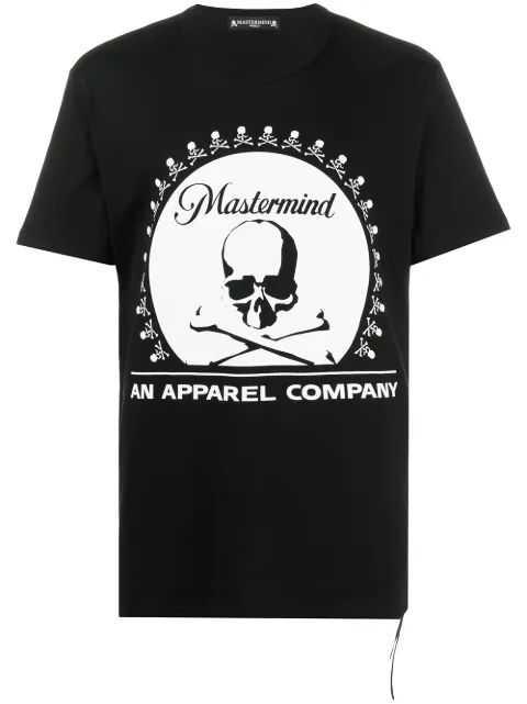 Mastermind World skull logo-print T-shirt