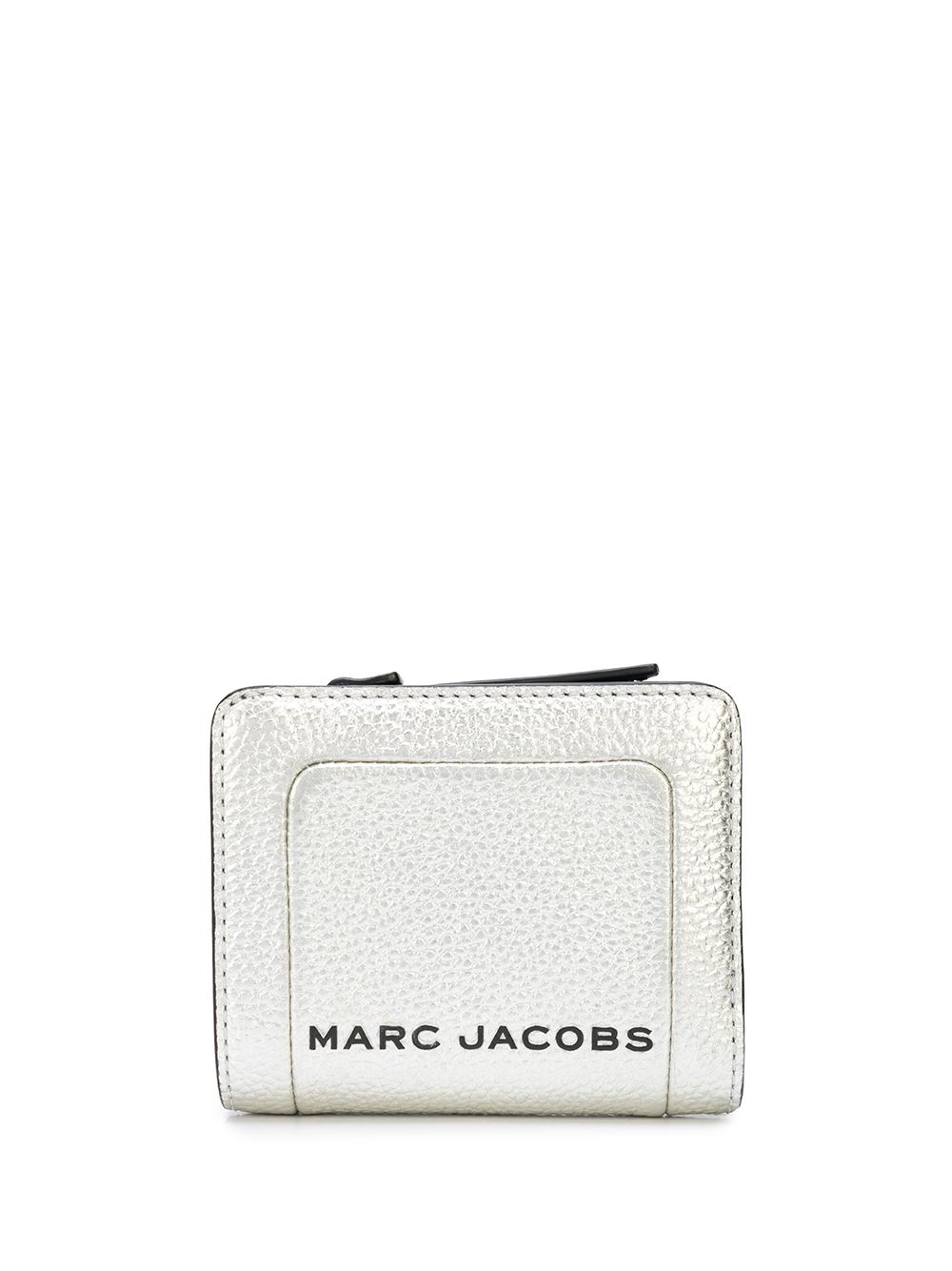 фото Marc jacobs фактурный мини-кошелек с эффектом металлик