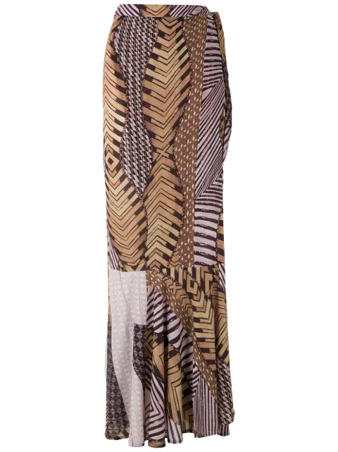 Amir Slama Caminhos wrap skirt