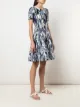 Oscar de la Renta knitted short sleeve dress