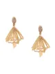 Image 1 of Oscar de la Renta crystal chandelier clip-on earrings