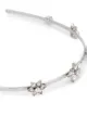 Oscar de la Renta floral gem headband