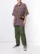 Image 2 of Maison Mihara Yasuhiro check-print short-sleeved shirt