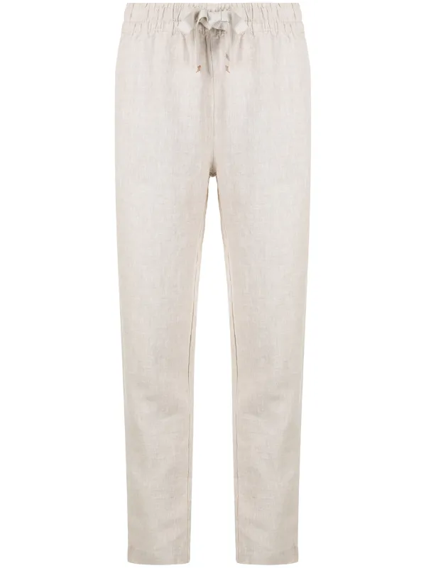 linen track pants