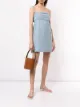 Image 2 of Venroy linen back-tie mini dress