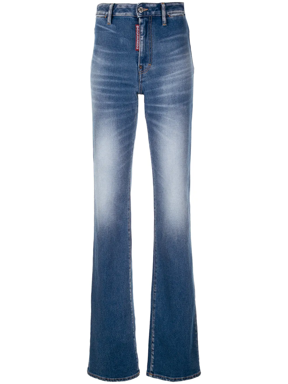 

Dsquared2 flared faded jeans - Blue