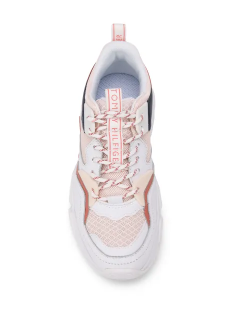 chunky sole trainers tommy hilfiger