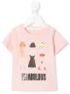 الصورة 1 من Fendi Kids تيشيرت بطبعة Fabulous
