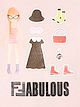 Fendi Kids تيشيرت بطبعة Fabulous
