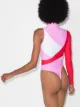 adidas x Lotta Volkova one sleeve swimsuit