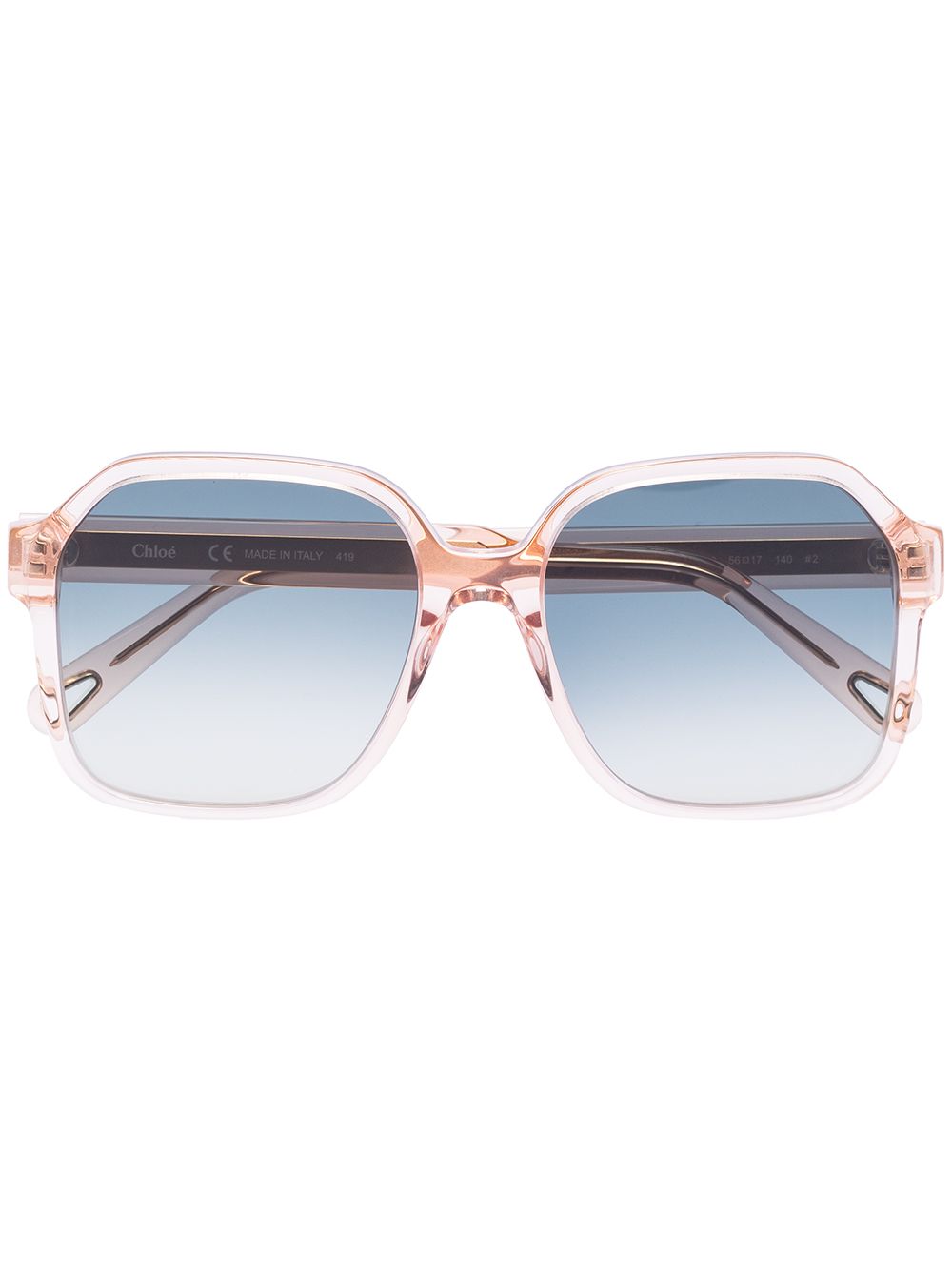 Image 1 of Chloé Eyewear Willow square-frame sunglasses