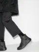 Givenchy black wing leather high top sneakers