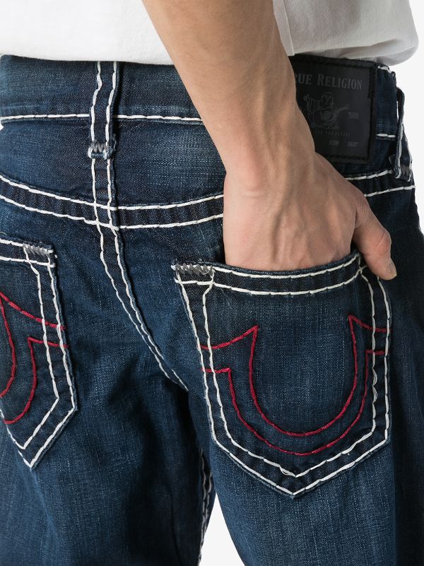 true religion stitched jeans