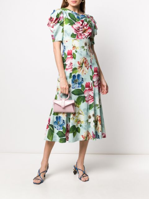 dolce & gabbana cady midi dress