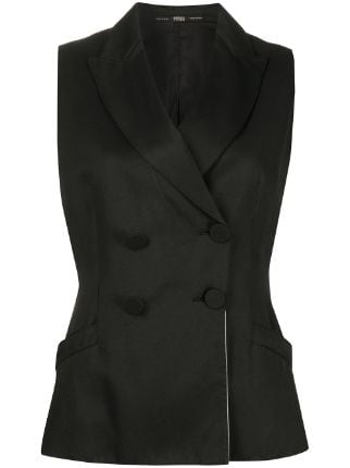 Gianfranco Ferré Pre-Owned 1990s slim-fit double-breasted Waistcoat ...