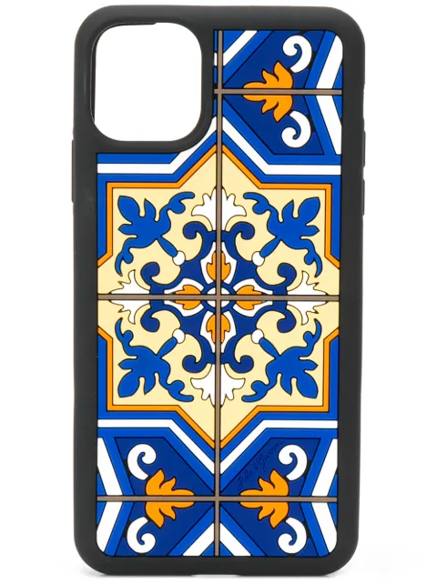 Dolce & Gabbana iPhone 11 Pro Max tile print cover