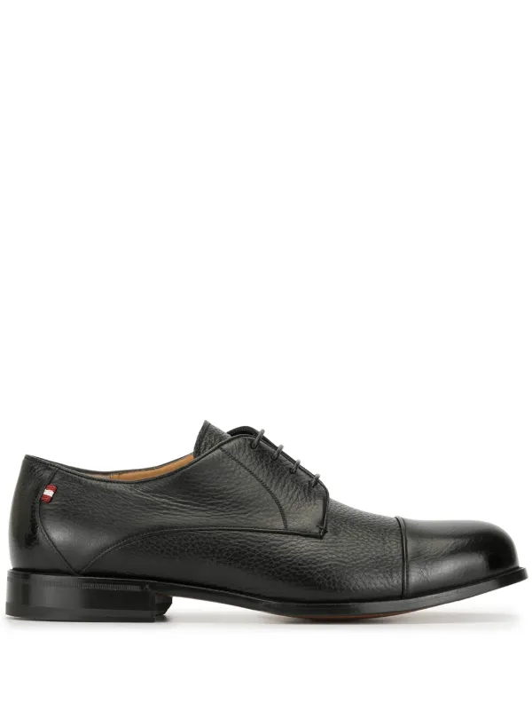 black bally shoes