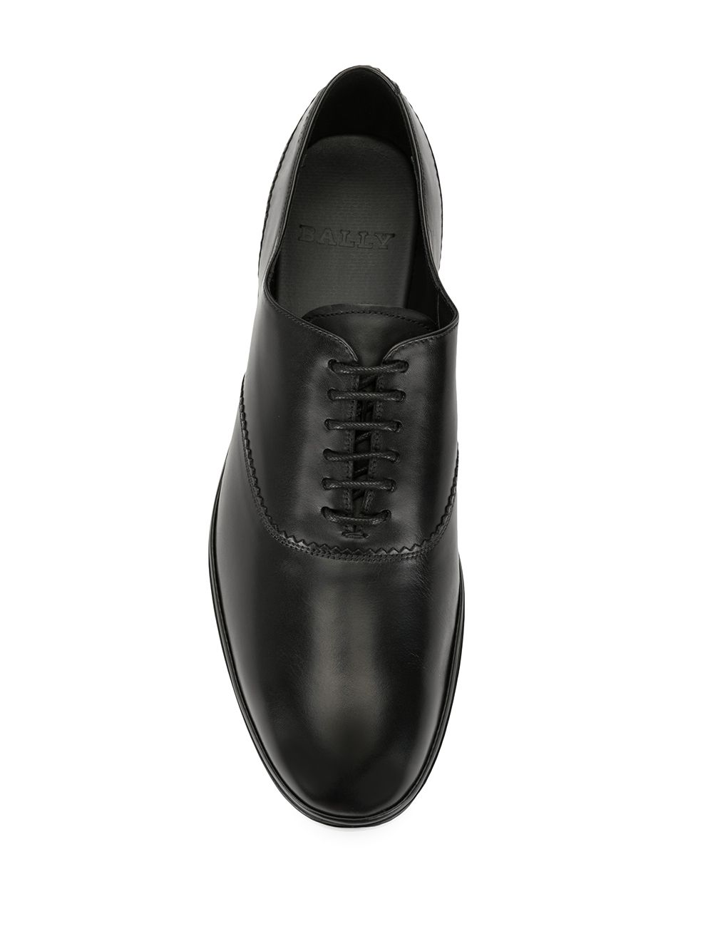 фото Bally pinked-edge oxford shoes