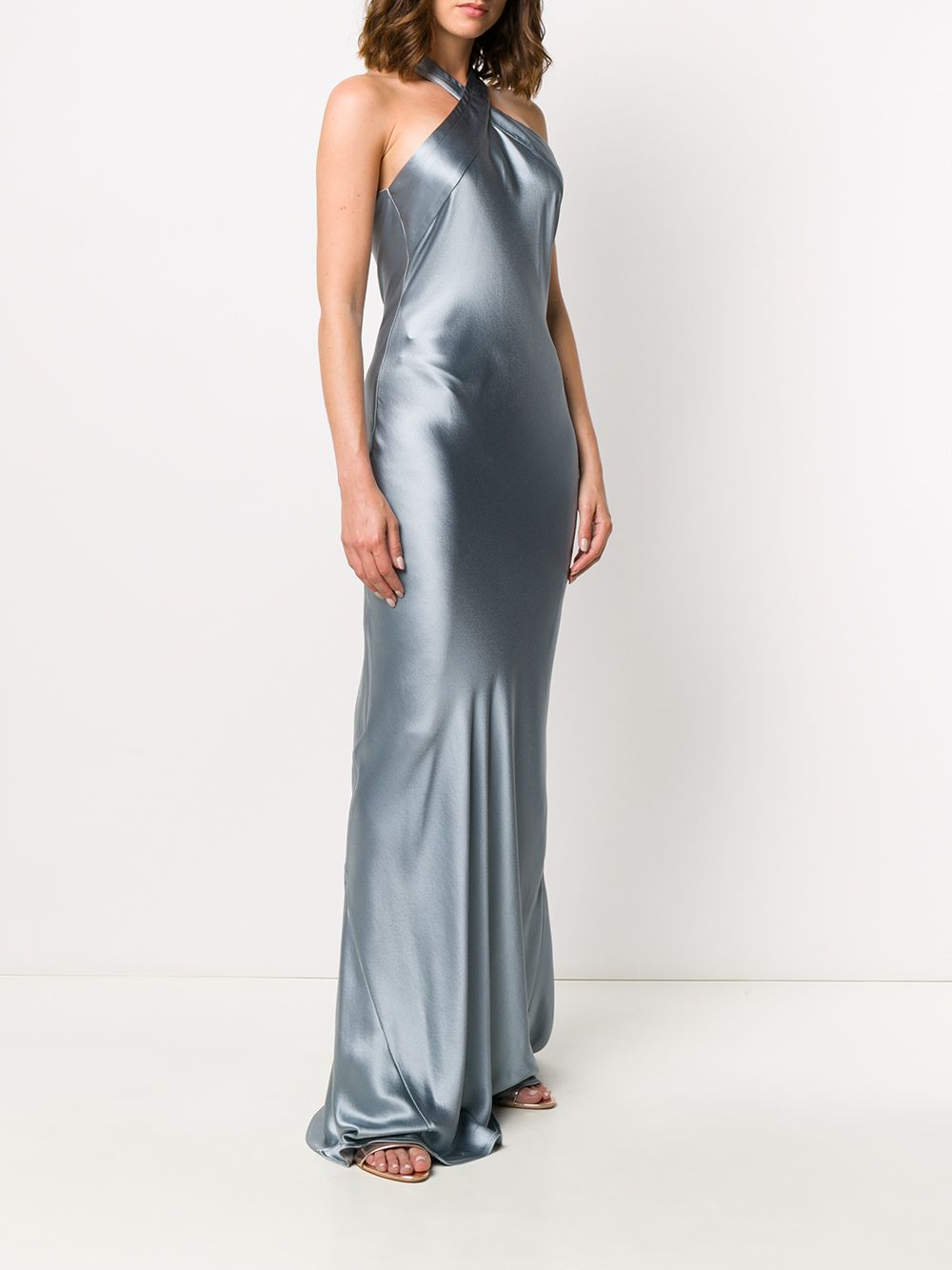 фото Galvan eve floor-length dress