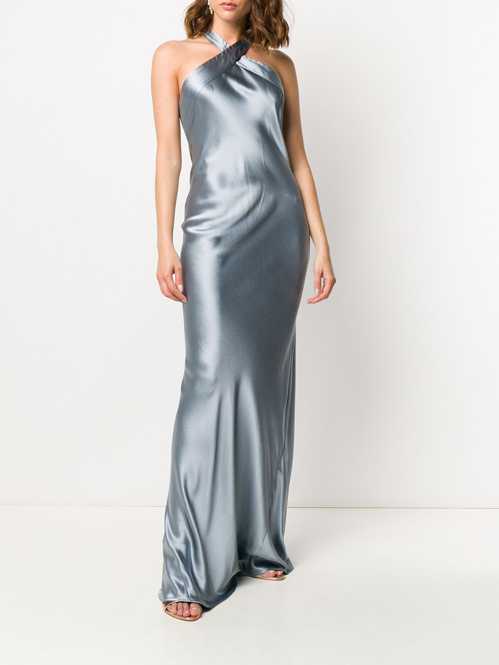 фото Galvan eve floor-length dress