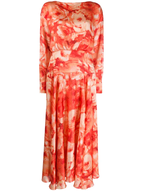 majorelle floral dress