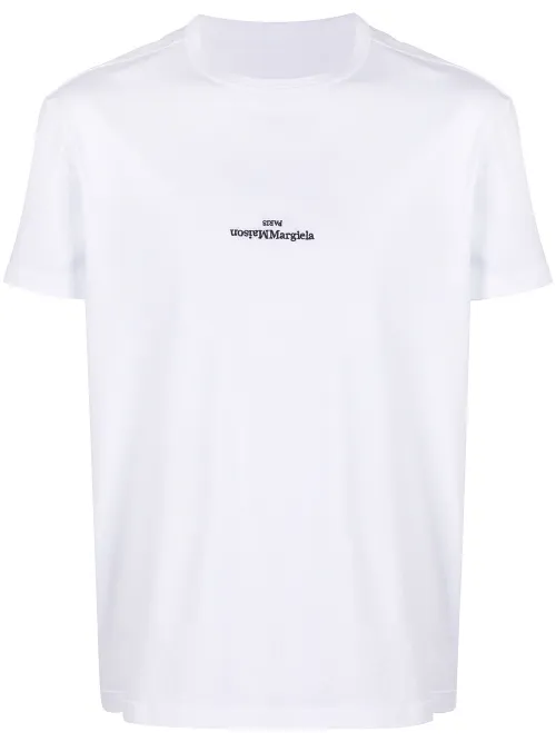 T-shirt en coton à logo Distorted - Maison Margiela - Modalova