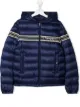 الصورة 1 من Moncler Kids جاكيت مبطن بشعار جاكار