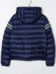 الصورة 2 من Moncler Kids جاكيت مبطن بشعار جاكار
