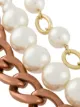 Junya Watanabe pearl chain layered necklace