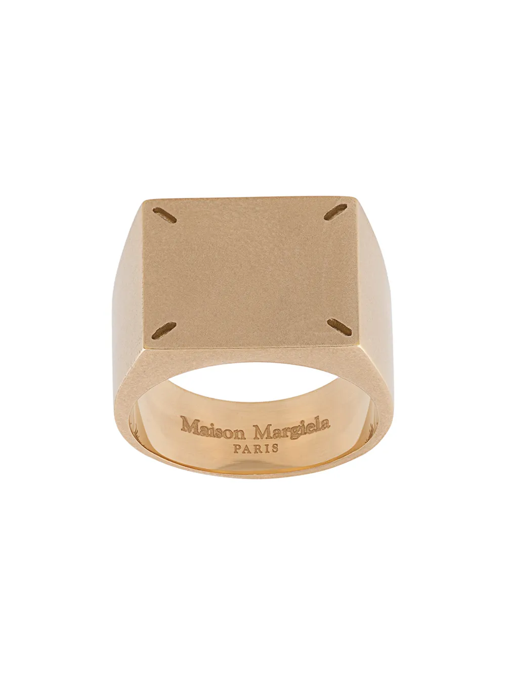 限定入荷Maison Margiela マルジェラ　4ステッチ リング S シルバー アクセサリー