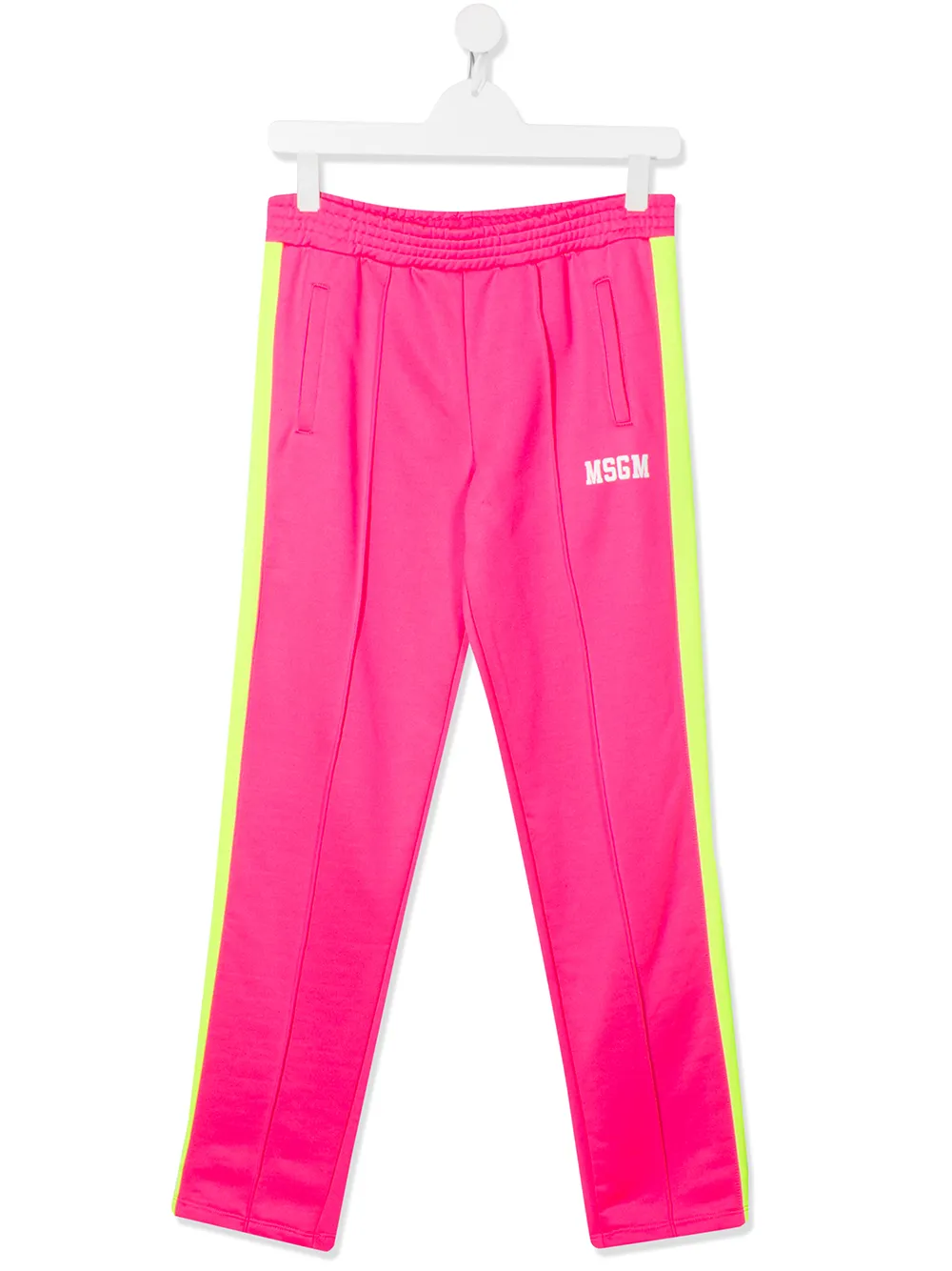 Msgm Kids спортивные брюки с лампасами Msgm Kids спортивные брюки с лампасами